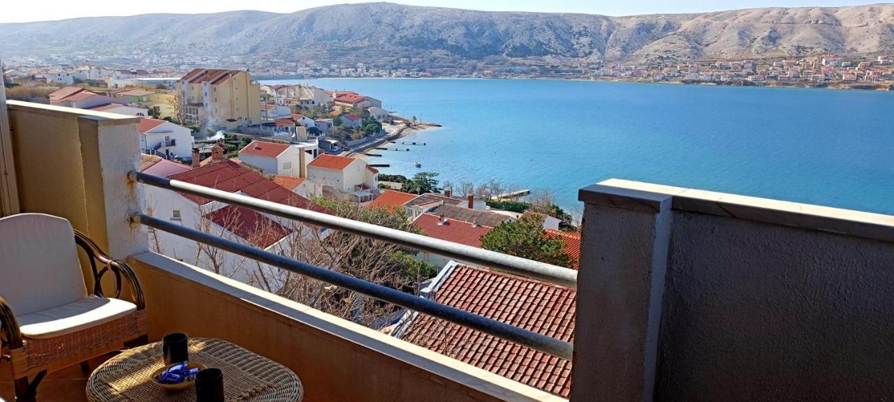 Appartamento Vista Dal Mare Pag Pag Town Esterno foto